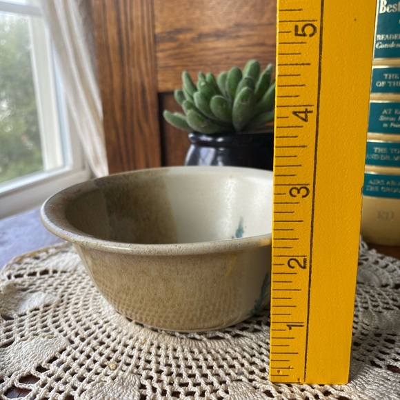 Studio Pottery Fern Dish EUC Signed - Picture 8 of 10